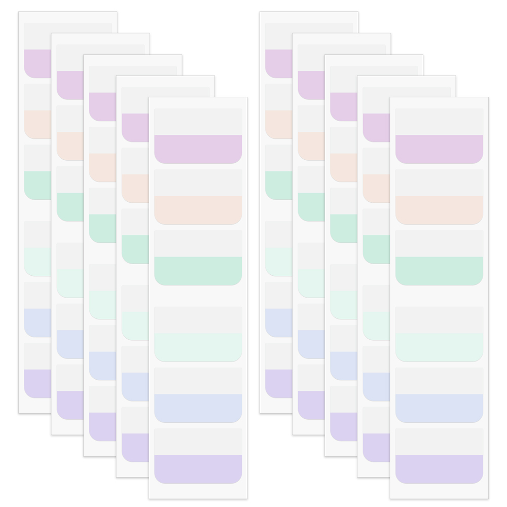 Planned Parenthood - 60 ชิ้นเขียนได้ Sticky Notes สีสันป้ายดัชนีสติกเกอร์ Diy